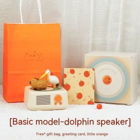 Bluetooth Speaker Christmas Gift Box, Pufferfish, Cappella (Option: Basic payment A)