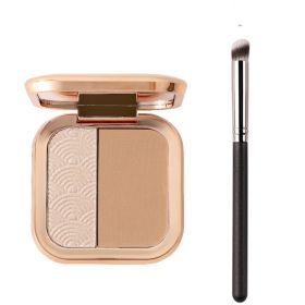 Two-tone Highlight Bronzing Powder (Option: Shading Powder Plus Paint)