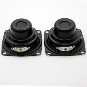 53mm2 Inch Internal Magnetic Speaker 4 Ohm 10W Bass Multimedia (Option: Black-2PCS)