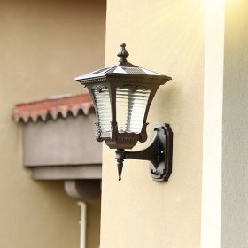 Solar Wall Lamp Outdoor Yard Lamp Household (Option: Solar Energy)