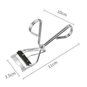 Black With Comb Eyelash Curler Peach Heart Fan Wide Angle (Option: 2 Style)