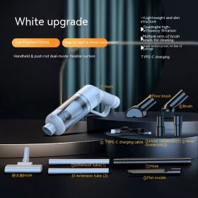 AirSweep™ - Cordless Blower & Vacuum Cleaner (Option: 219X62X164mm-127 White Upgrade Mop Model)