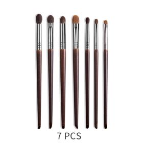 Natural Makeup Brushes Set Eyeshadow Make Up Brush Goat (Option: 7pcs11121417192023)